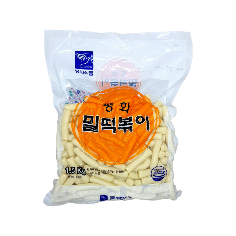 평화식품 건조밀떡 (1.5kg X 10개입/박스)